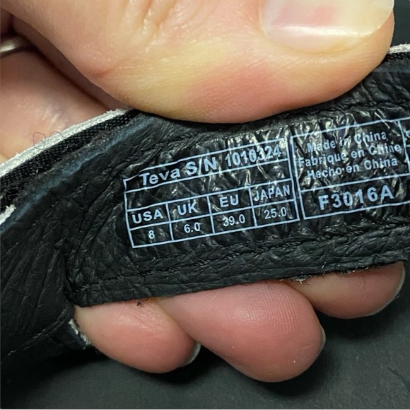 Teva Black and Gray Women's Sandals - Picture 11 of 12